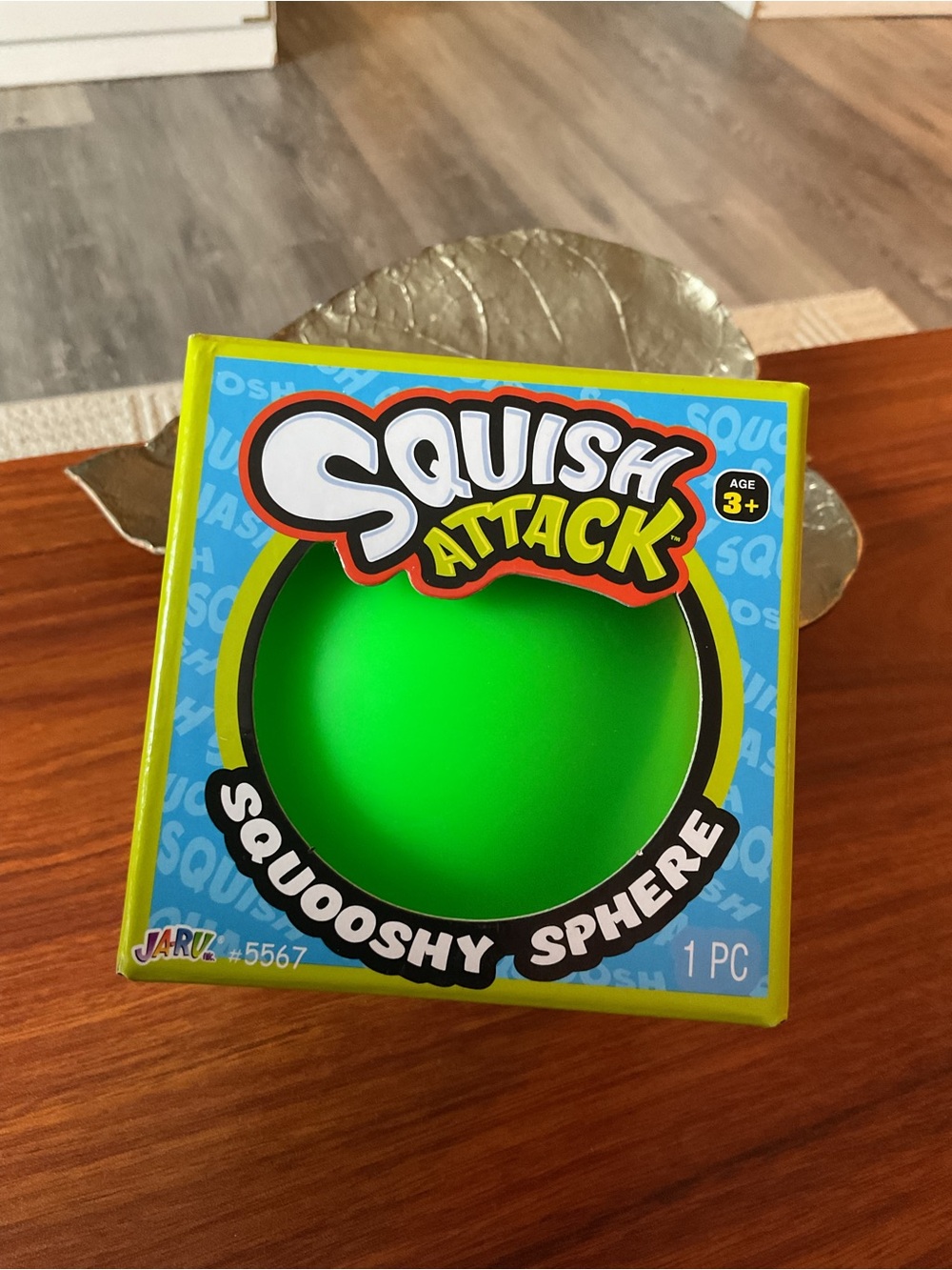 Squooshy Sphere Kids Toy - Green